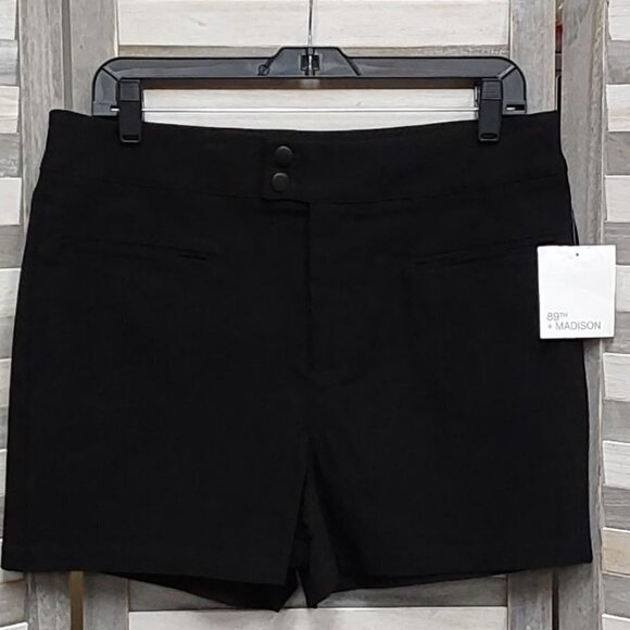 Luxe Stretch Millennium Casual Shorts | 89th + Madison | 12 - Picture 1 of 7